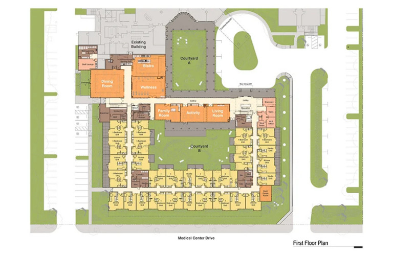Emerald Court Expansion Site Plan