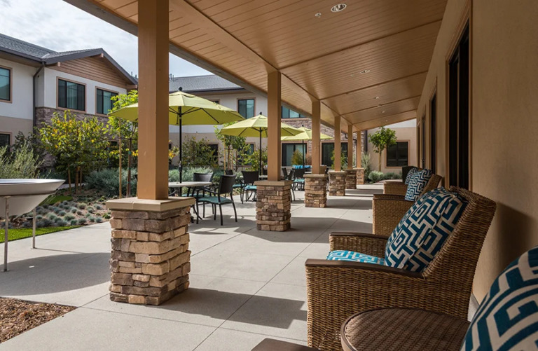Emerald Court Expansion Courtyard