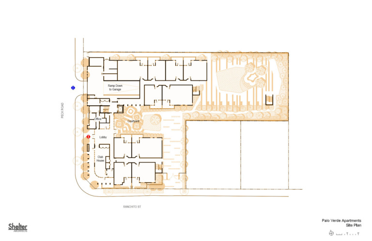 Palo Verde Apartments Site Plan