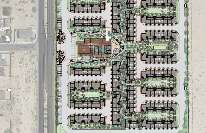 Red Rock Site Plan