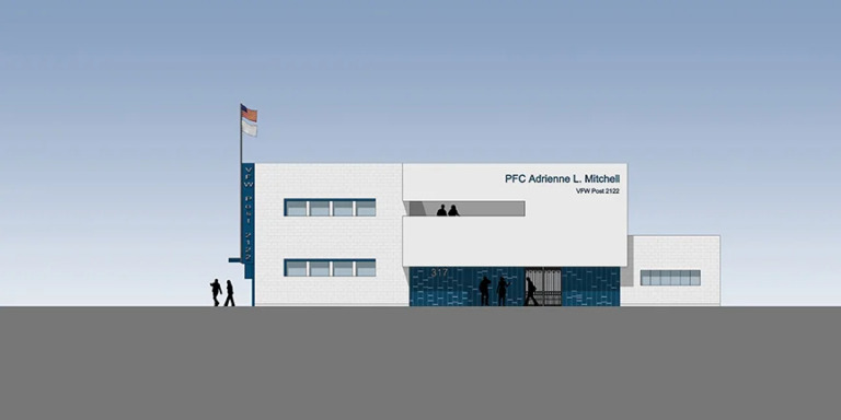 VFW Post 2122 Elevation 1