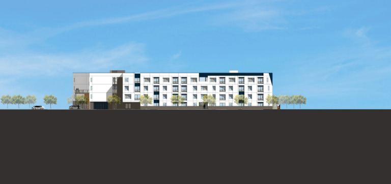 Downey Affordable Housing Elevation 3