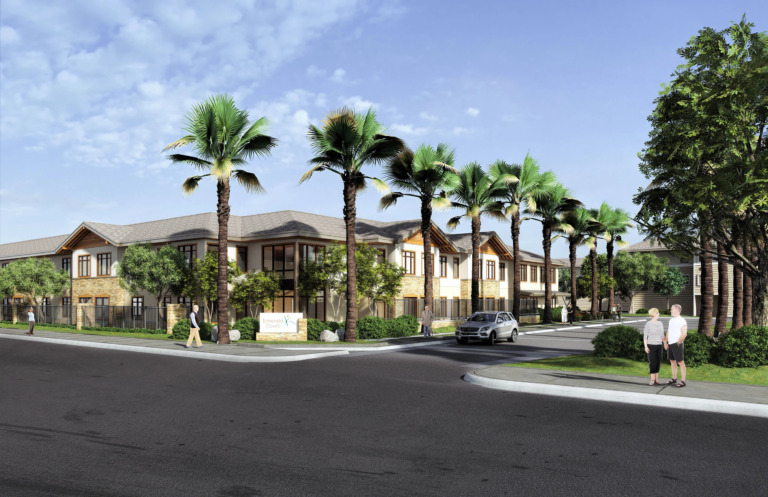 Emerald Court Perspective Rendering 2