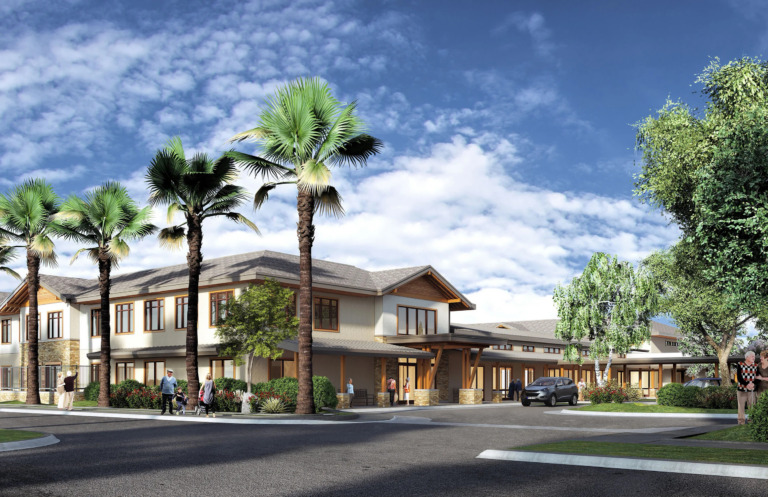 Emerald Court Perspective Rendering 1