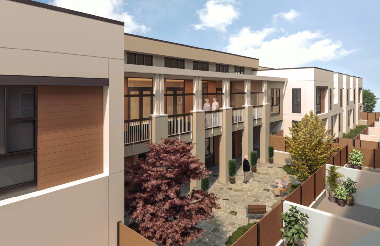Park Plaza Memory Care Perspective Rendering 2